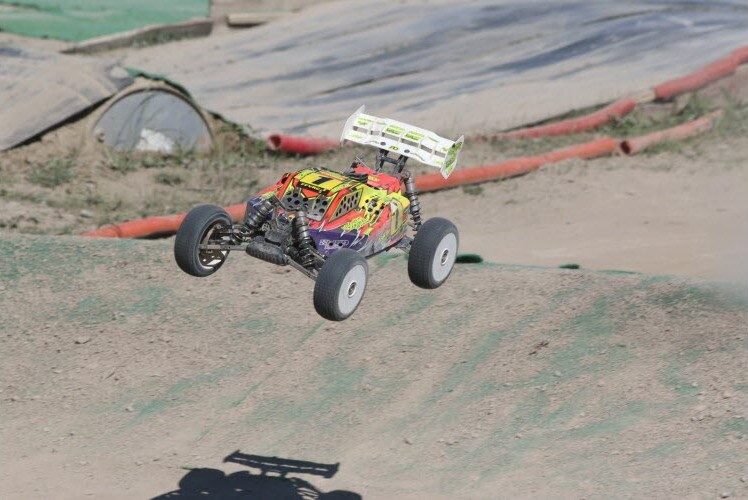 Voiture RC en action